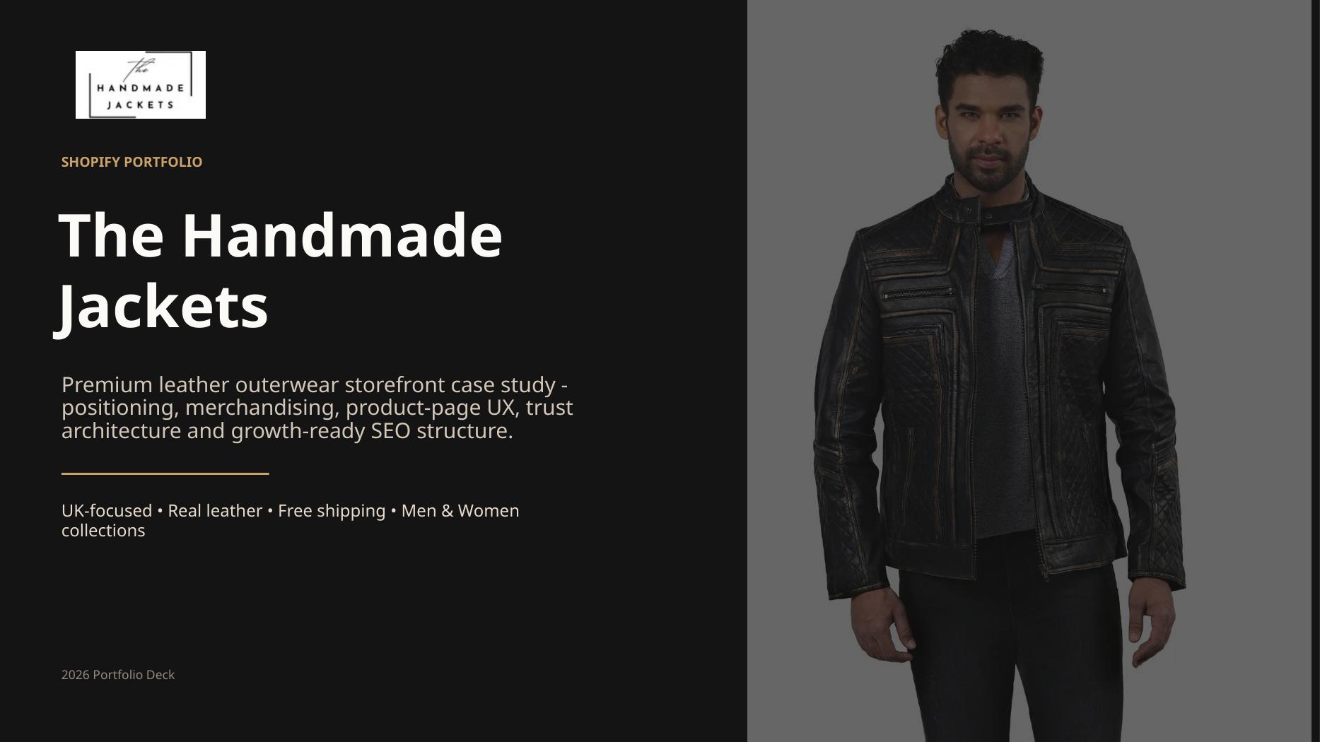 The Handmade Jackets portfolio